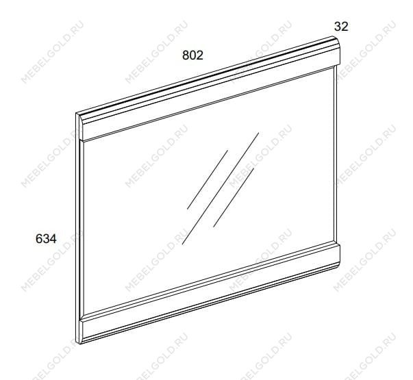 Зеркало навесное Торино | изображение 1