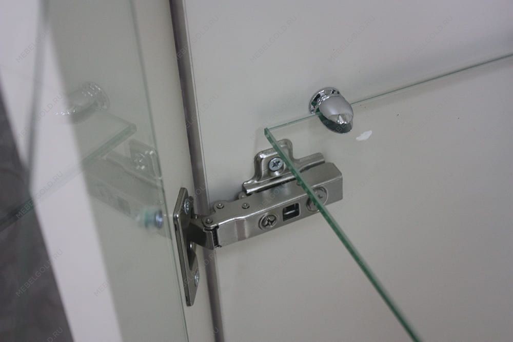 Витрина 1-ств. (левая) Римини СОЛО (белый золото) РМВ1-1С (s) - Выставка Балашиха | изображение 8