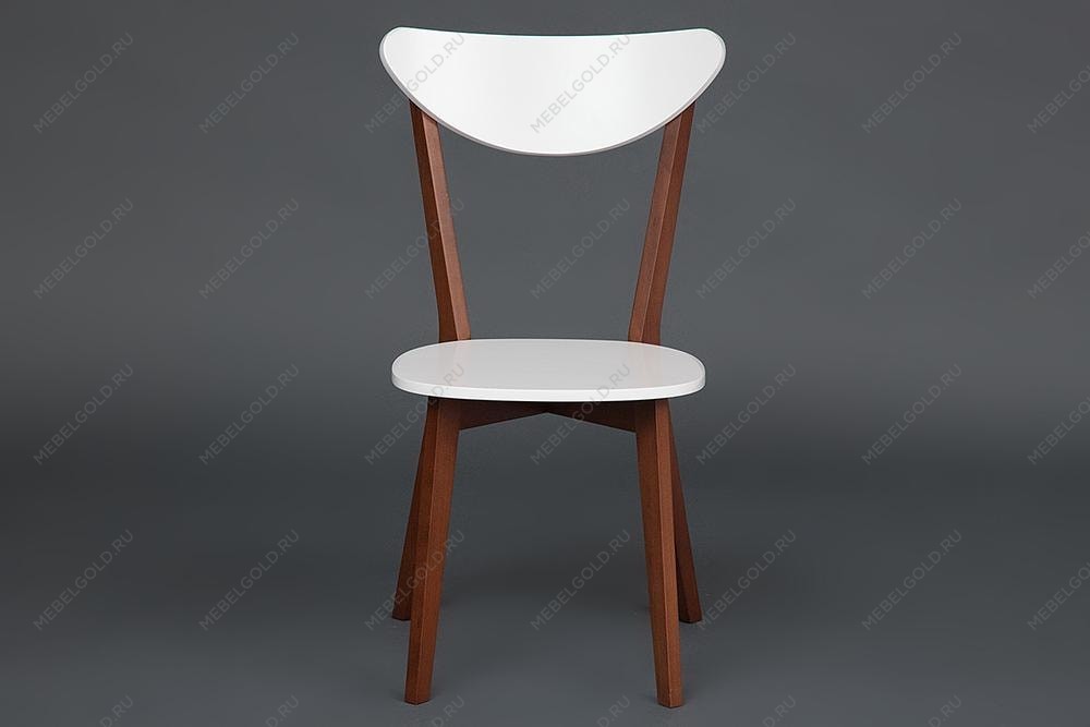 Стул с жестким сидением MAXI Коричневый, Белый | изображение 1