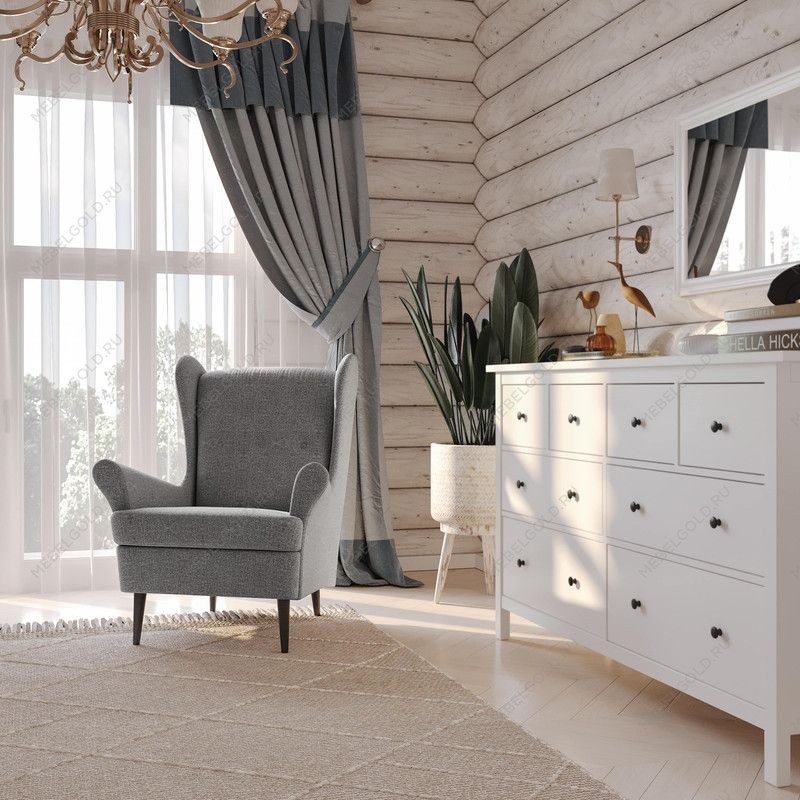 Кресло для отдыха Вало серый, рогожка | изображение 3