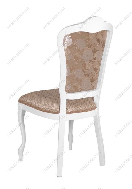 Стул Виконт (тон 304 белый/ткань камелия 01/ромб) | изображение 2