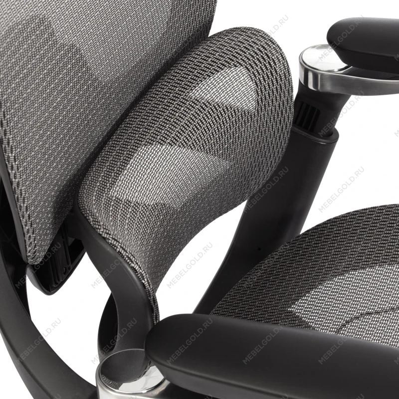 Компьютерное кресло Sakura, сетка, серый | изображение 10