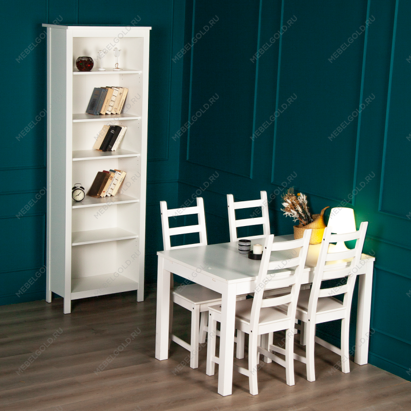 САГА стеллаж 70 белый | изображение 5