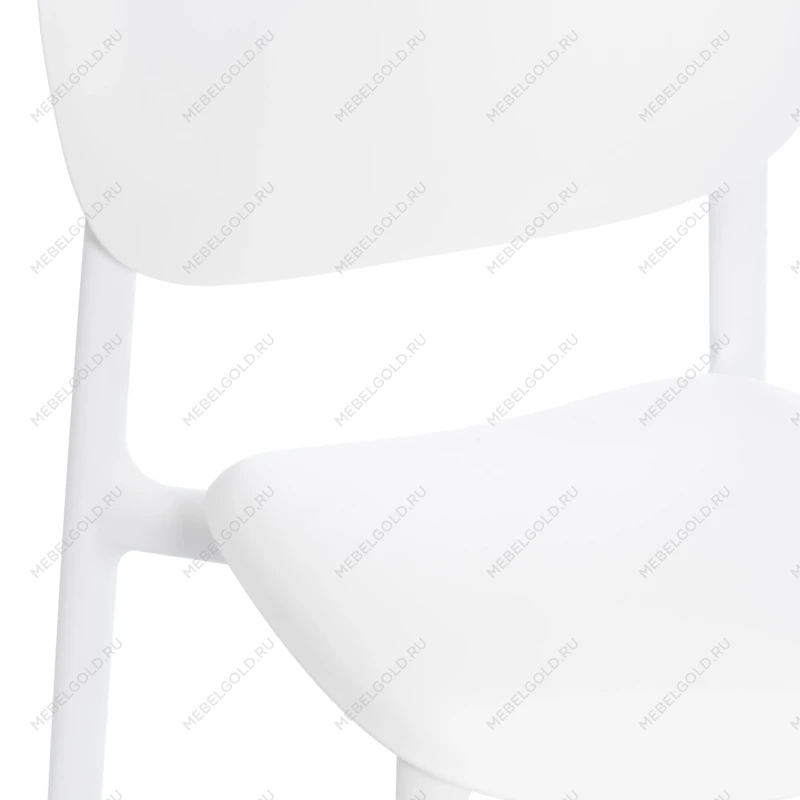 Стул ADORE (mod. XRB-1025), пластик, белый (white), 41 х 53 х 81,5 см | изображение 5