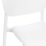 Стул ADORE (mod. XRB-1025), пластик, белый (white), 41 х 53 х 81,5 см | изображение 5