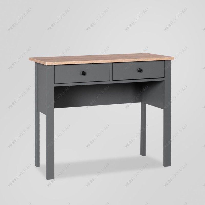 САГА стол туалетный 92х45 серый/ясень