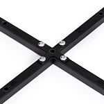 Стул обеденный Sweet, флок, бежевый/черный, 7, 46х55х88 | изображение 11