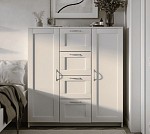 БРИМНЭС / СИРИУС тумба ИКЕА / IKEA 2 двери и 4 ящика 117х123 белая | изображение 4