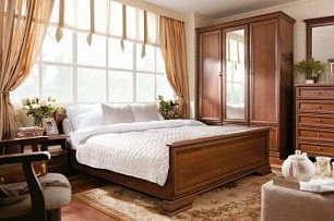 Спальня Кентаки каштан 1