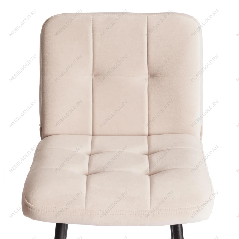 Полубарный стул Medeo/Медео, велюр, бежевый, 7, 42х56х102 см | изображение 5