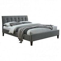 Кровать Halmar SAMARA 2 160 (серый/орех)