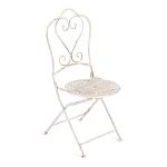 Комплект (стол + 2 стула) Secret de Maison Monique (mod. PL08-6241.6242), металл, стол:62*73, стул: 48*40*93, Античный белый (Antique White) | изображение 4