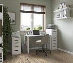 ИНГАР стол письменный ИКЕА / IKEA, 120x75, белый | изображение 4