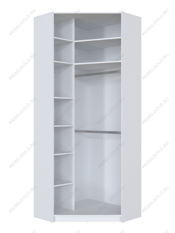 Корпус шкафа углового МОБИ (MOBI) SZFN L/P, белый | изображение 1