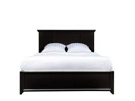 Кровать полутораспальная 140 с подъемным механизмом Manhattan (Черный)