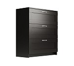 BRIMNES / СИРИУС комод ИКЕА / IKEA 3 ящика Дуб Венге | изображение 3