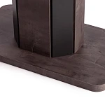 Стол обеденный SKAT, ЛДСП/МДФ, 120-160х80х75 см, Оникс/Графит | изображение 12