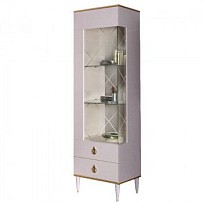 м. Марьина Роща - Витрина одностворчатая левая Римини (слоновая кость золото) РМВ1-1С