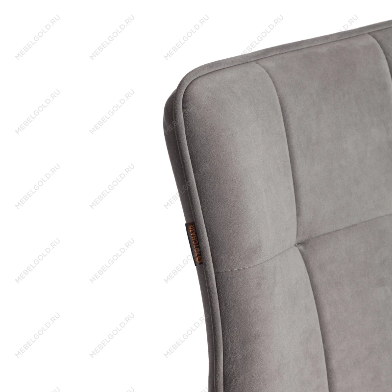 Барный стул Bari/Бари, велюр, серый, 29, 45х56х110 см | изображение 8