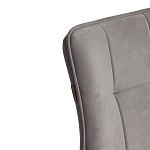 Барный стул Bari/Бари, велюр, серый, 29, 45х56х110 см | изображение 8