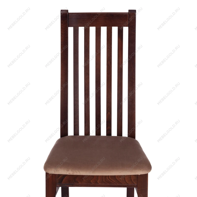 Стул DOLCE мягкое сидение, бук, 40х46х100см, Tobacco, велюр, Tenerife mocca | изображение 5