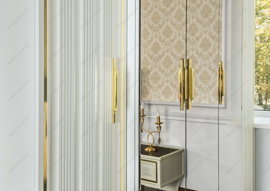 Шкаф Замира 4-дверный оливковый | изображение 4