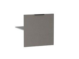 Доп. опция к ПГ-60, Ватель (596*596) Экокожа Серый, 23333