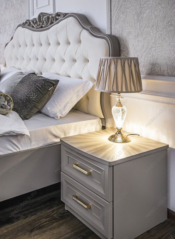 м. Марьина Роща - Кровать Мокко 160x200 см серый камень | изображение 1