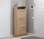 БРИМНЭС / СИРИУС тумба ИКЕА / IKEA для обуви 60х143 сонома | изображение 4