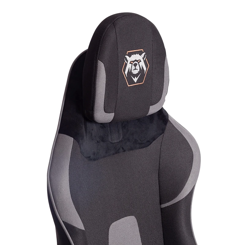 Компьютерное кресло iBear, ткань, черно-серый/black-grey | изображение 8