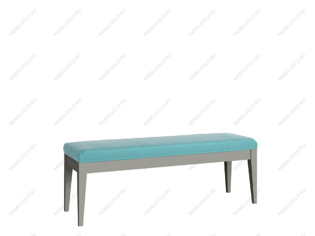 Банкетка Manhattan (Серый - 08 Микровелюр Зеленый) | изображение 1