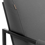 Кресло Charli LUX/Чарли Люкс, экокожа, Sharp Графит, 70х80х82 см | изображение 7