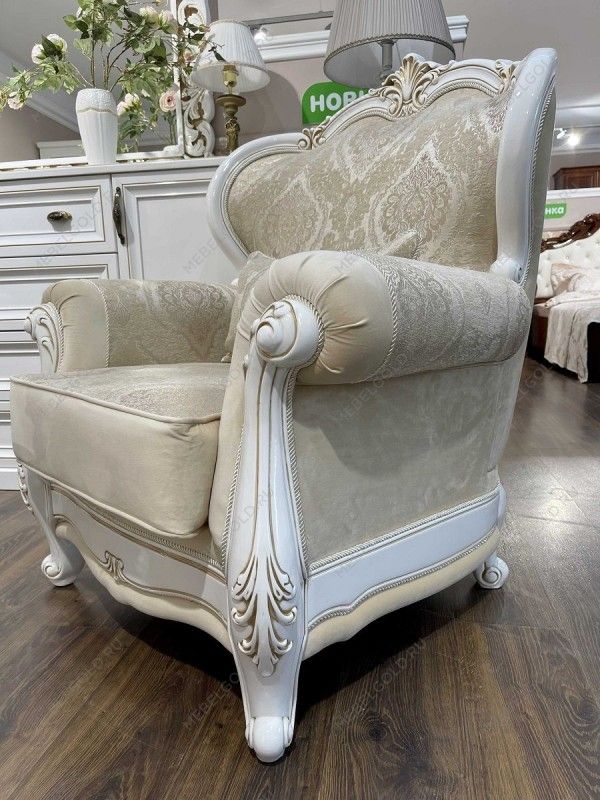 Кресло Натали белый глянец | изображение 7