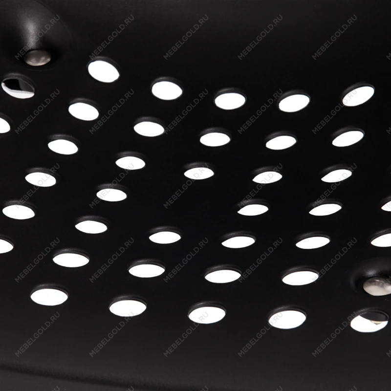 Стул SKALBERG (mod. C-084-A), металл/пластик, 46 х 56 х 79 см, Black (черный) / Chrome (хром) | изображение 7