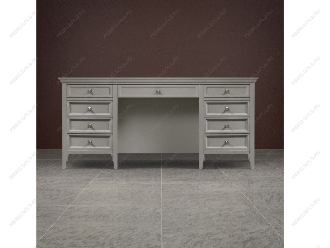 Стол письменный двухтумбовый Manhattan (Серый) | изображение 1