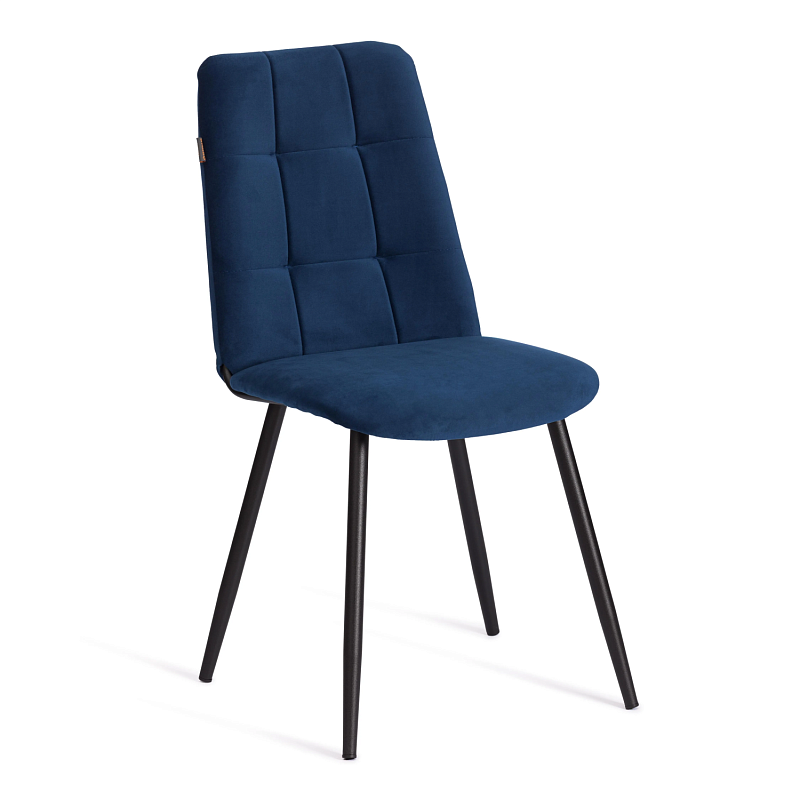 Стул обеденный Asti, TREND, велюр, Blue (синий), 47х54х86 см