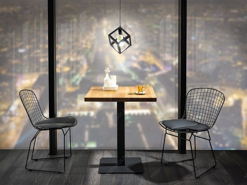 м. Марьина Роща - Стол обеденный Signal PURO 70 (дуб/черный) | изображение 1