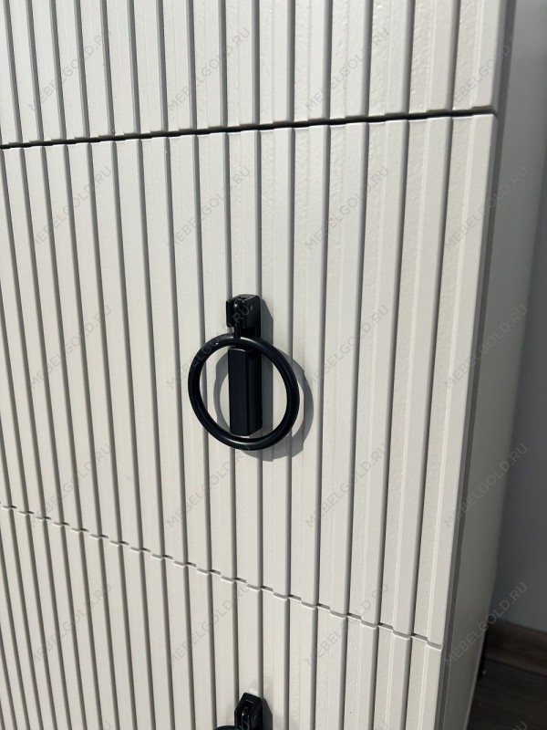 Комод Стелла 3 ящика ярко серый | изображение 3