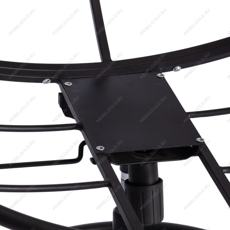 Кресло CLOUDE HOME, рогожка/металл, 97х98х90-96см, серо-бежевый, 3M 16/2 | изображение 11