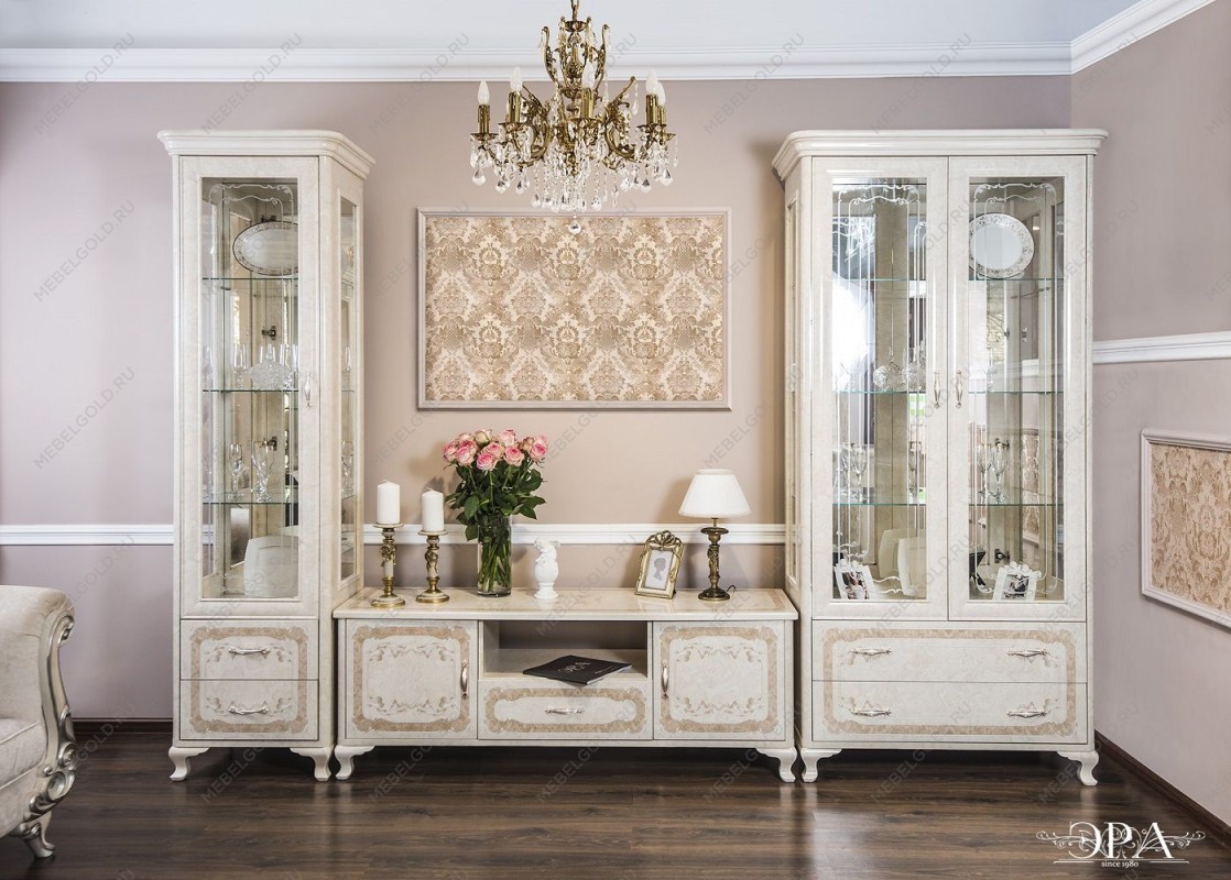 Витрина Патрисия 2-ств крем корень глянец | изображение 4