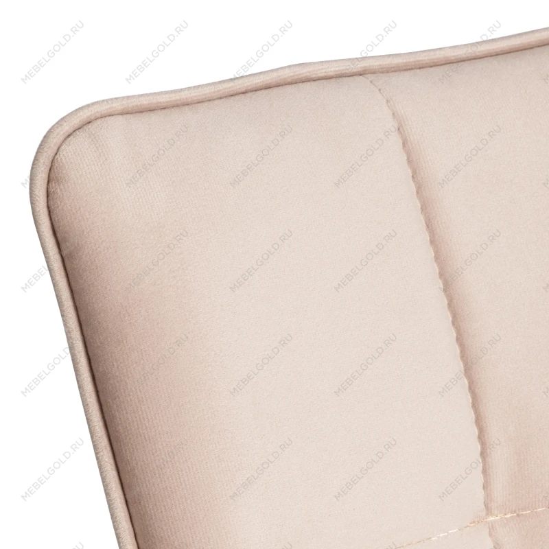 Стул обеденный Bari, LT, флок, бежевый/черный, 7, 41х55х89 см | изображение 7