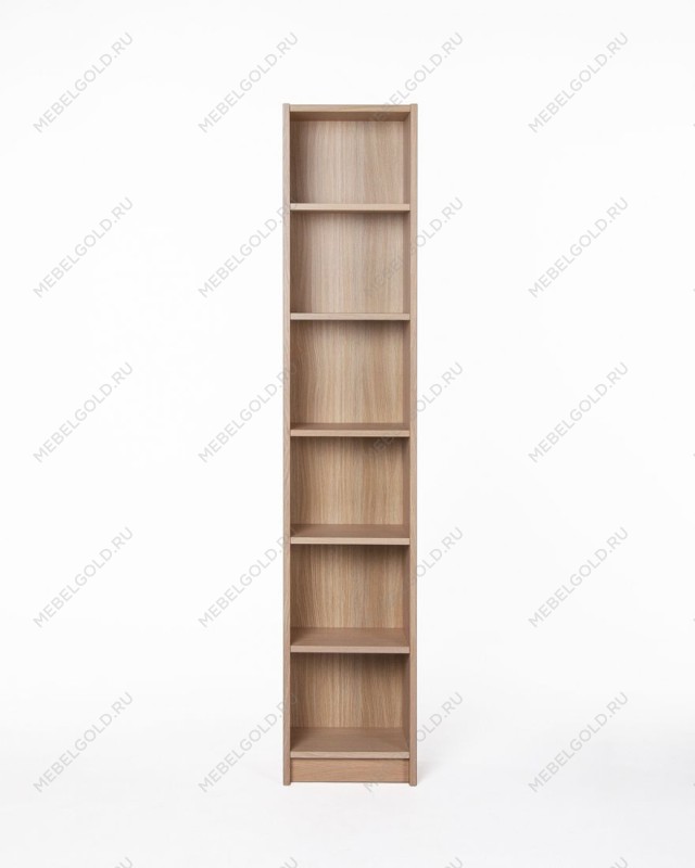 МАЛЬМ / VARMA Стеллаж ИКЕА / IKEA 40, 40x200x28, шпон, беленый дуб | изображение 2