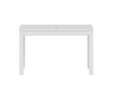 ВАРДИГ стол обеденный раскладной ИКЕА / IKEA М 120(180)x80 шпон, ясень белый