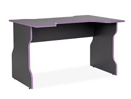 ВАРДИГ стол компьютерный ИКЕА / IKEA K1 120x82, антрацит/фиолетовый