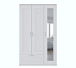 БРИМНЭС / СИРИУС Шкаф ИКЕА / IKEA комбинированный 3 двери и 1 ящик белый | изображение 1