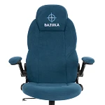 Кресло BAZUKA metalBL, велюр, синий, 32 | изображение 5