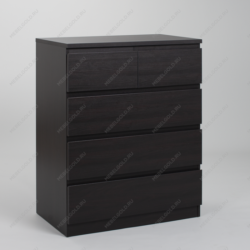 МАЛЬТА комод ИКЕА / IKEA 3+2 ящика 80х99 Дуб Венге | изображение 1