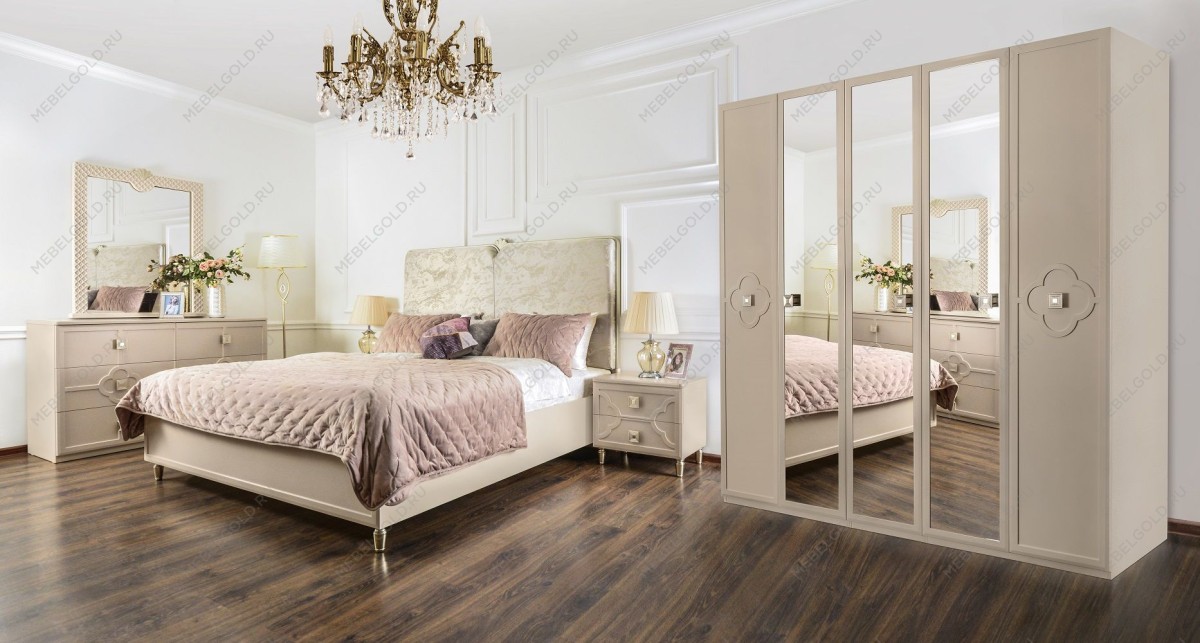 Шкаф Фелисия 5-дверный мокко | изображение 3