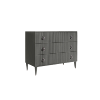 Комод Римини СОЛО (Серый/Серебро) РМКМ-1(s)