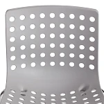 Стул SKALBERG (mod. C-084-A), металл/пластик, 46 х 56 х 79 см, Grey (серый) / Chrome (хром) | изображение 6